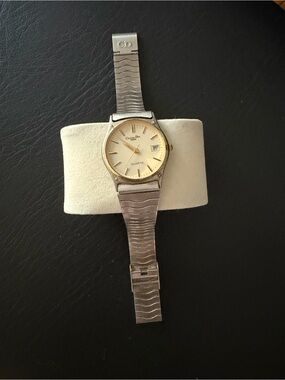 Dior Silver and Gold-Tone Quartz Watch